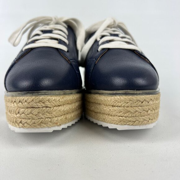 Halogen Atlantic Pacific Womens Theodora Blue Platform Sneaker Espadrille size 6 - Picture 5 of 16
